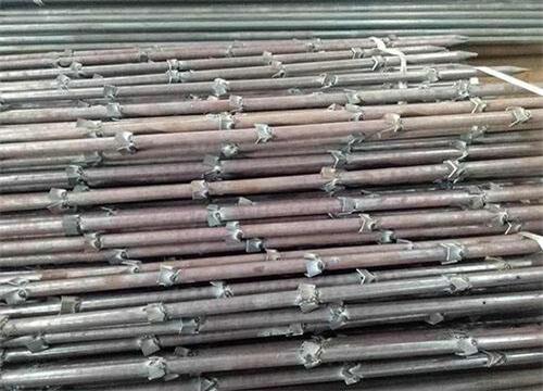 柞水隧道钢花管